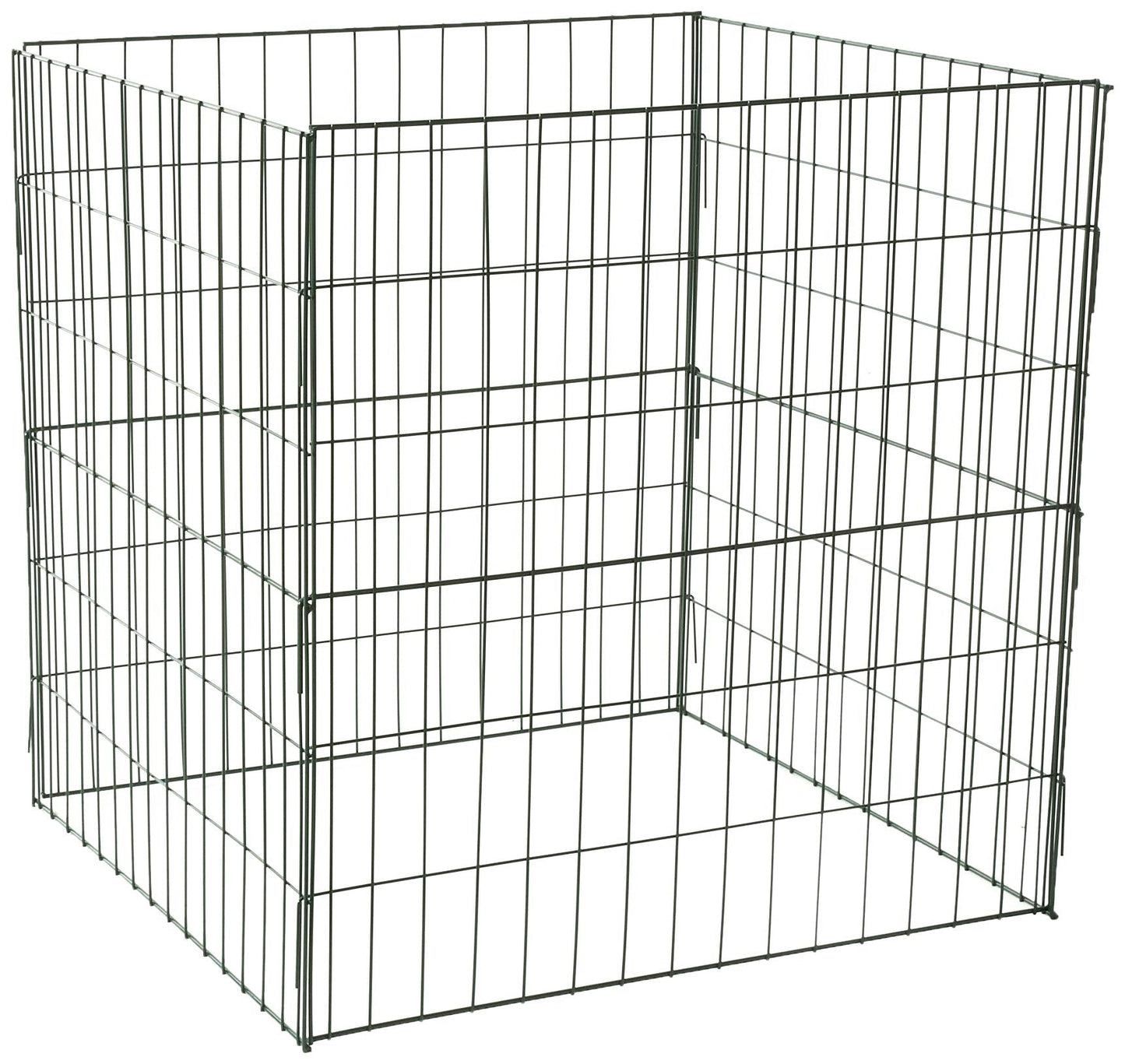 Bosmere K765 Wire Compost Bin – 30" x 30" x 30" Outdoor Composting Bin with Front Access Door, Easy-Assembly Garden Compost Container