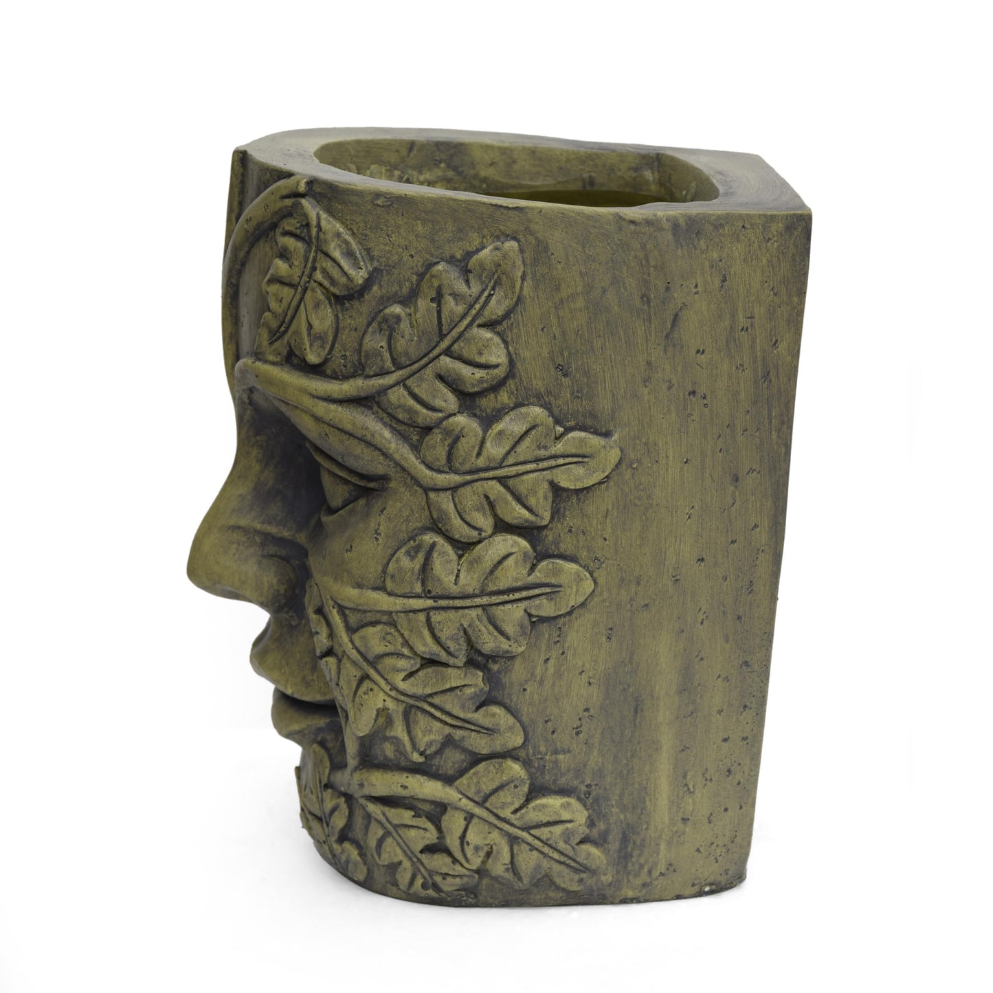 agnixnaf Garden Urn Planter,Flower Urn,Plant Pots,Sturdy Construction,Outdoor Flower Pots Home Garden,No Assembly Required