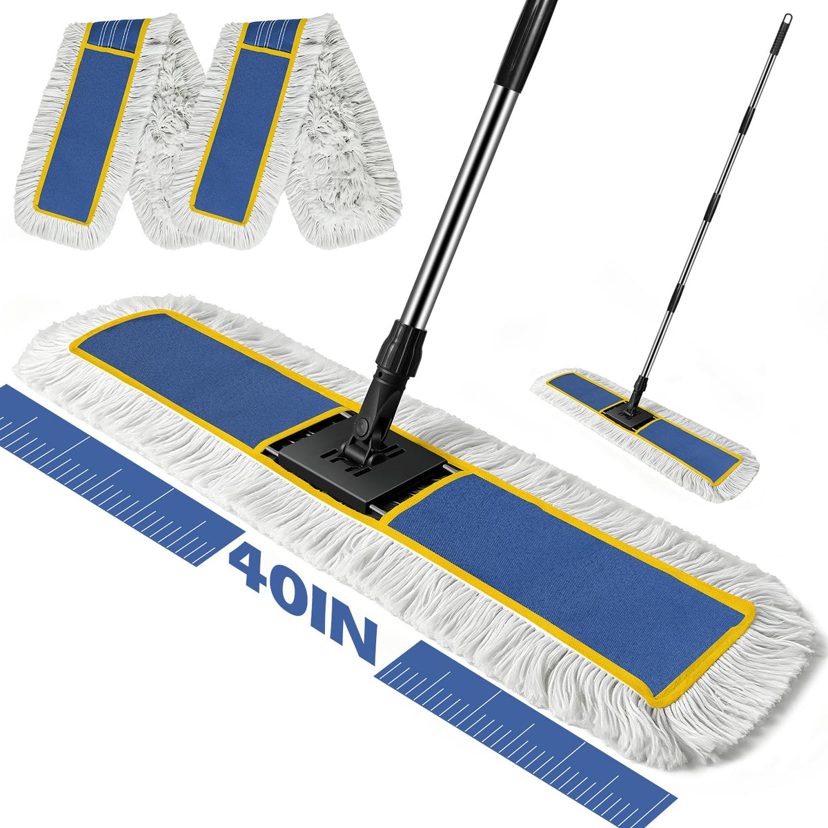 40" Commercial Dust Mop for Floor Cleaning