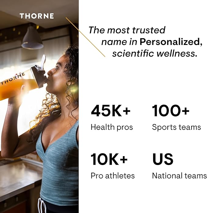 THORNE - Whey Protein Isolate - 21 Grams of Easy-to-Digest Whey Protein Powder - NSF Certified for Sport - Chocolate - 14.79 Ounces - 14 Packets
