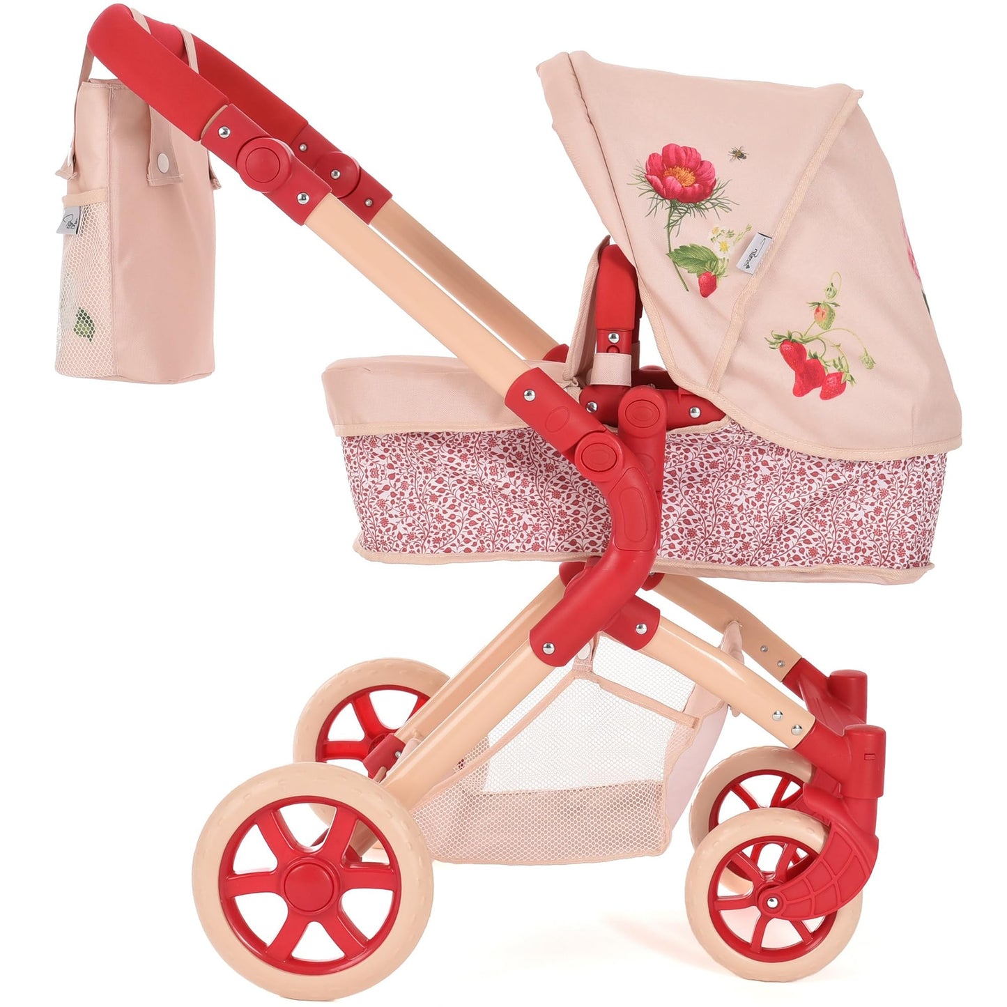 Roma RHS Single Dolls Pram - Flora