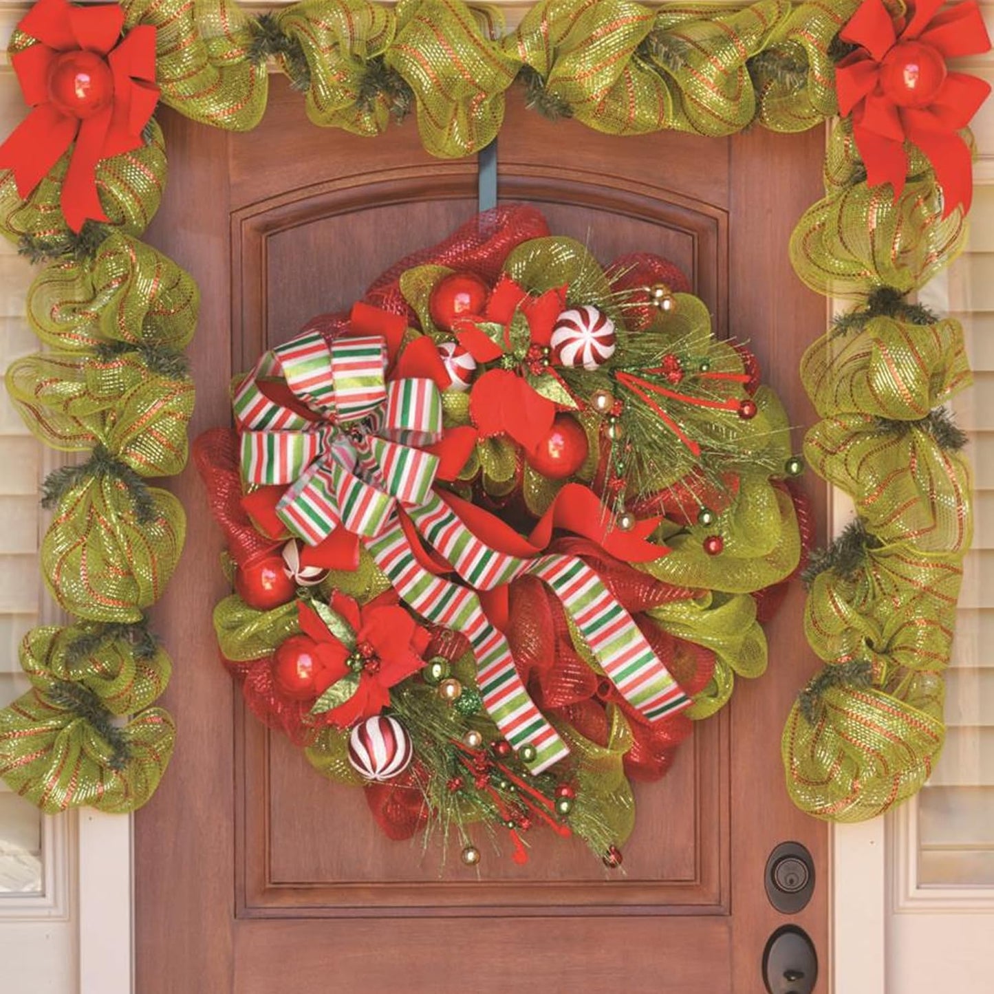 Leisure Arts Learn To Make Deco Mesh Wreaths Bk