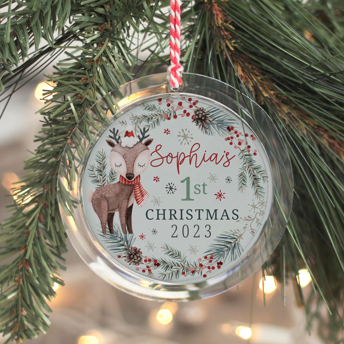 Snapins Create Your Own Round Ornaments - Pack of 12