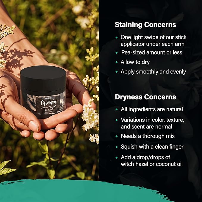 PiperWai Natural Deodorant for Women & Men | Aluminum Free with Activated Charcoal & Magnesium | Vegan (Shark Tank Product)(2 oz Scented Jar 2-Pack)