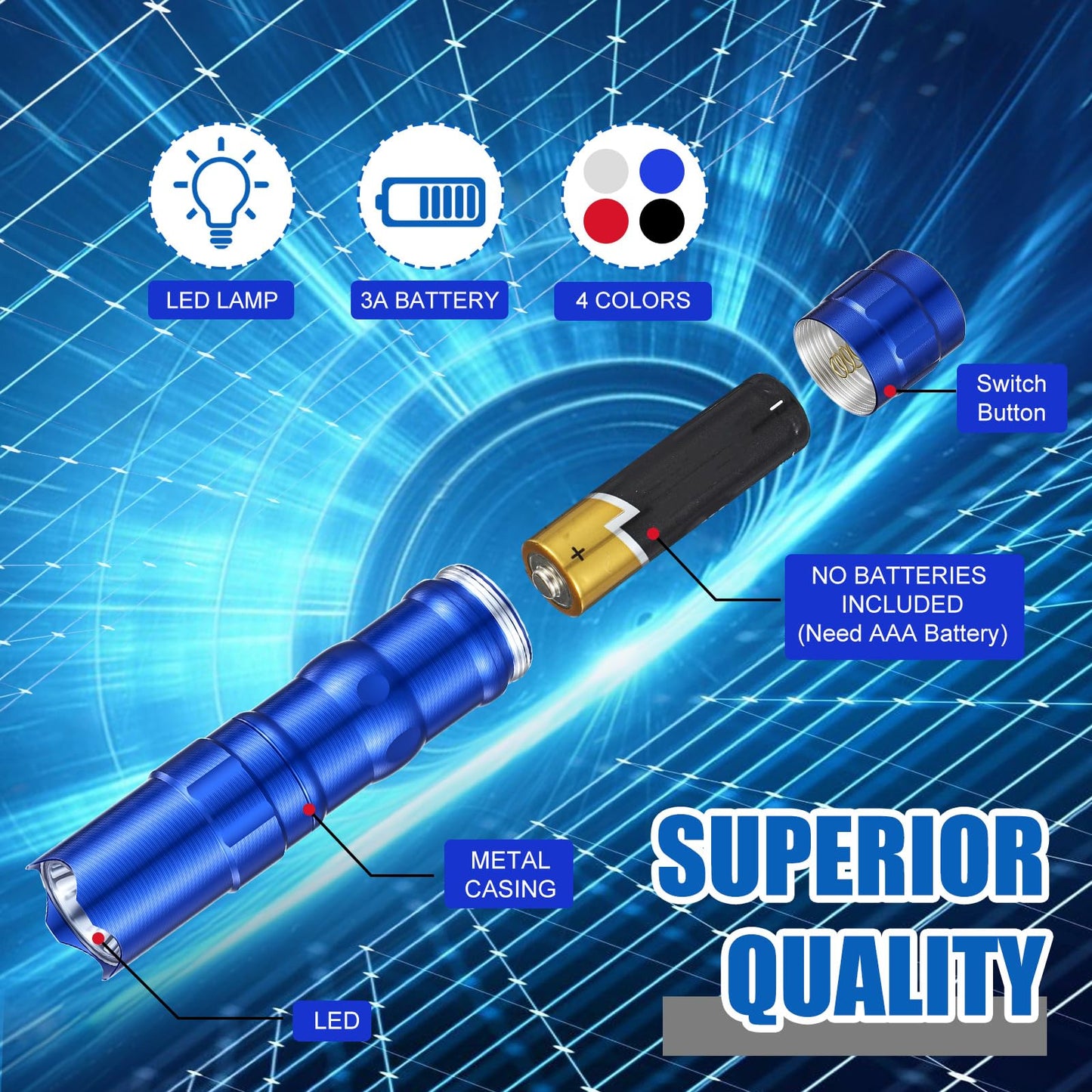 Glooglitter 24 Pcs Men Small Gifts Bulk Mini Screwdriver Flashlight Keychain Set Multitool Credit Card Survival Tool Employee Coworkers Fathers Gifts for Men Dad Husband, No Batteries Included