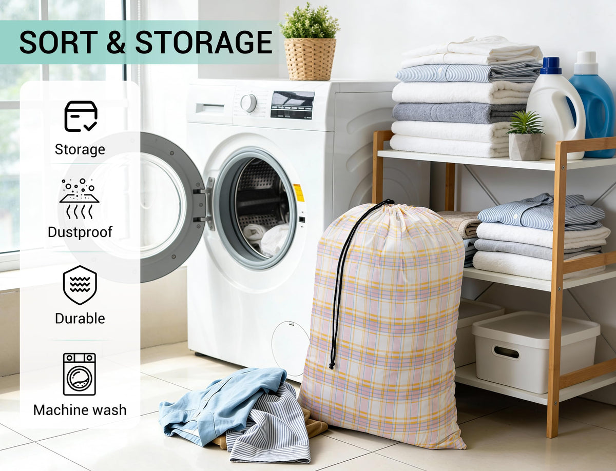 Bulk Travel Laundry Bag (24 Count)