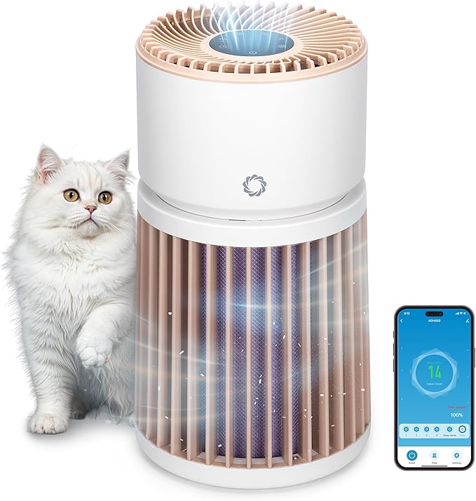 AIRTHEREAL H13 HEPA Air Purifier Up to 2000 sq.ft, Auto Quality Sensor