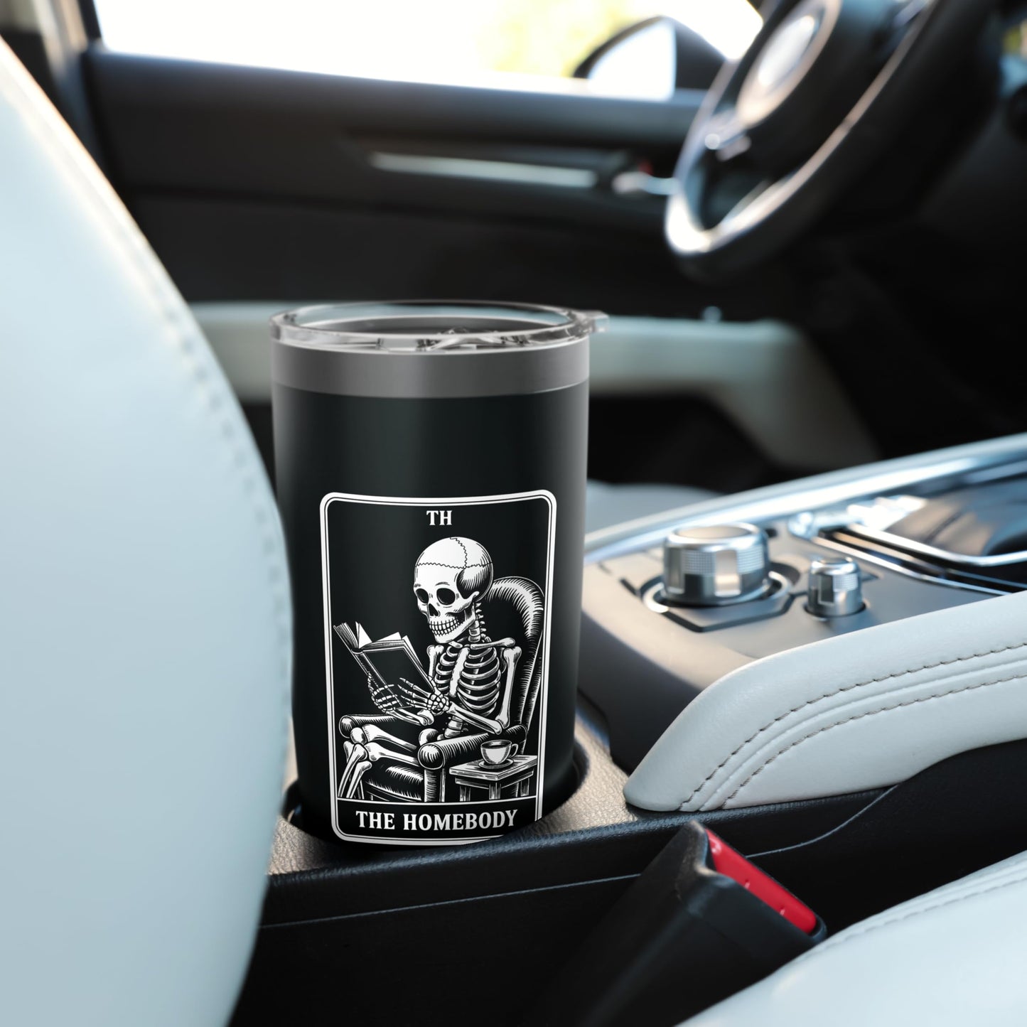 Indoorsy The Homebody Tarot Card Reading Introvert Stainless Steel Insulated Tumbler