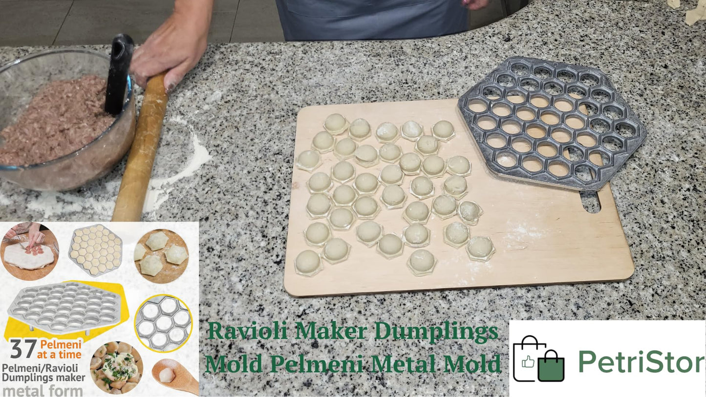 Ravioli Maker Metal Form Meat Pelmeni Dumplins Pasta