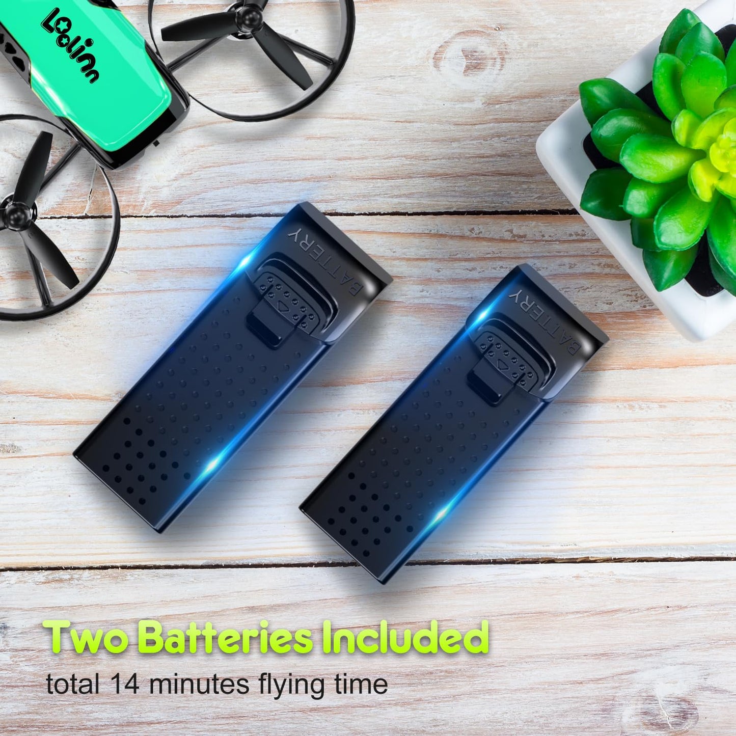 Loolinn | Drone for Kids 8+ Gift with Camera - Mini Drone, Remote Control Quadcopter Drone with 90° Adjustable Camera, Safe for Kids, Photos and Videos, Easy to Fly (Gift for Boys and Girls)