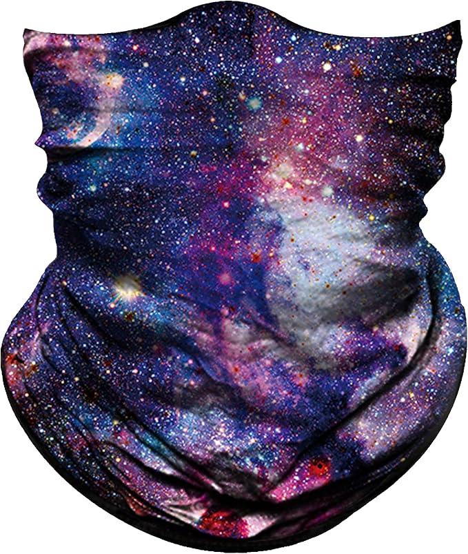 Obacle Neck Gaiter Face Mask Bandana for Dust Wind Sun Protection for Men Women