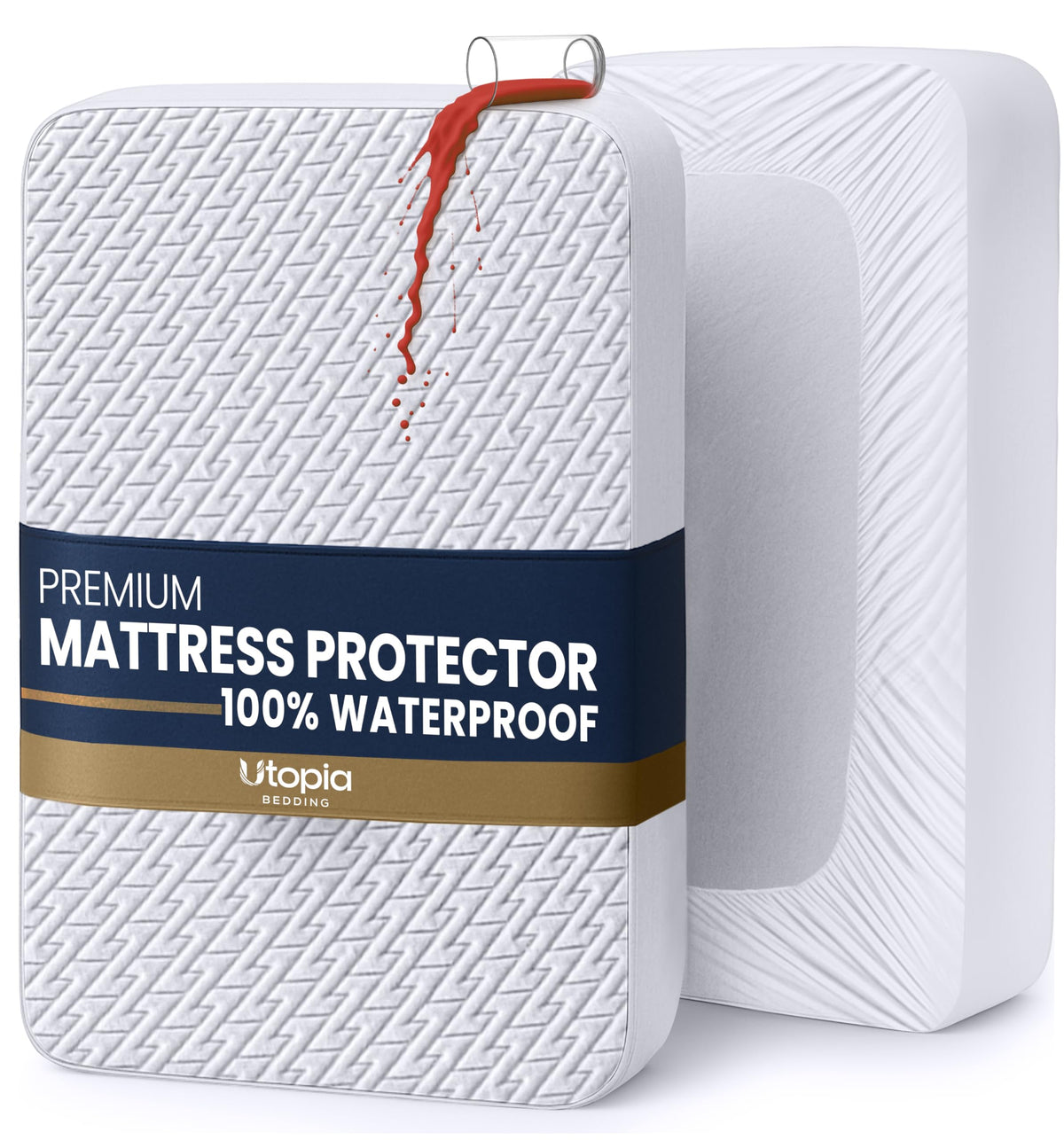 Premium Waterproof Mattress Protector Twin XL Size