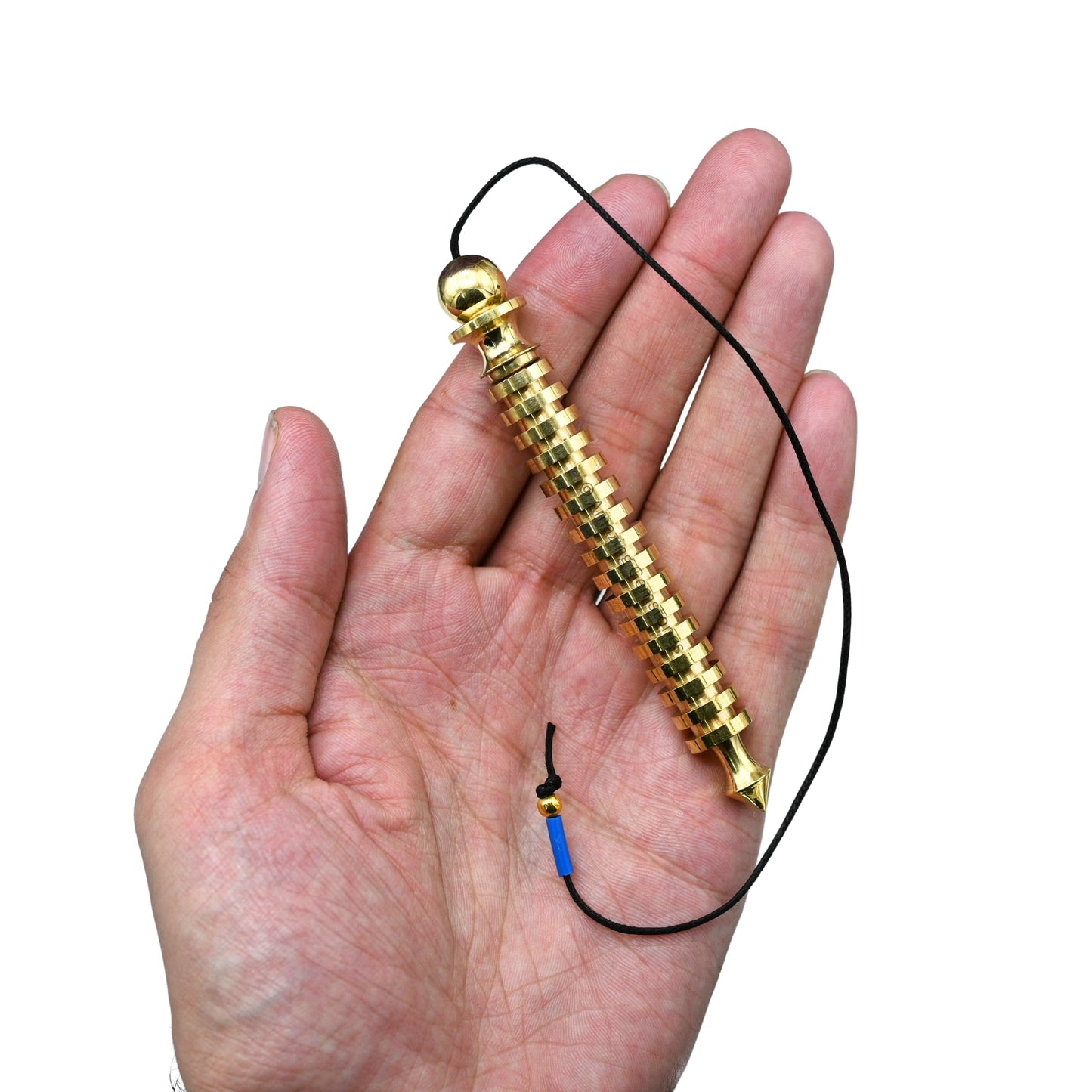 Amazing Gemstone Healing Metal Pendulums for Divination, Gold 16 ISIS Ring Plate Openable Steel Copper Pendulum High Energy Pendulo de Bronce Pendulos de Mesa MP91
