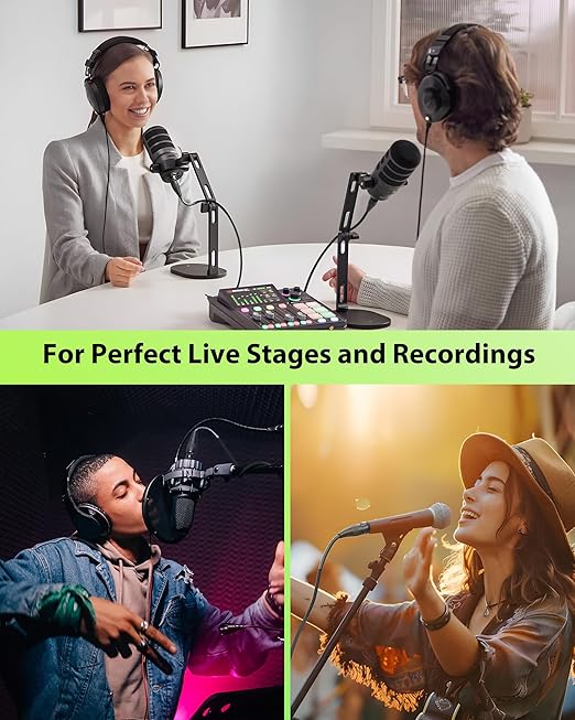 XLR Cables 250ft 1 Pack, Professional Gold-Plated Rean Connectors from Neutrik, Kevlar-Reinforced Nylon Braided Microphone Cable, Mic Cable, Durable Shielded and Balanced XLR Male to Female Cord