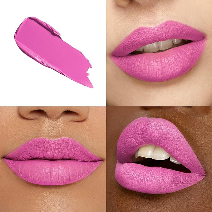Pink Lipstick Long Lasting, Matte Liquid Lipsticks for Women Non Transfer Smudgeproof Smooth and Easy to Appy Cruelty Free Lip Color, M43 Baby Pink