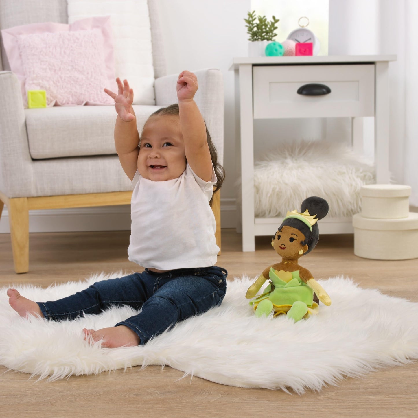 NoJo Disney Princess Tiana Plush Stuffed Character Super Soft, Cuddly Toy, Ideal Keepsake Gift for Kids