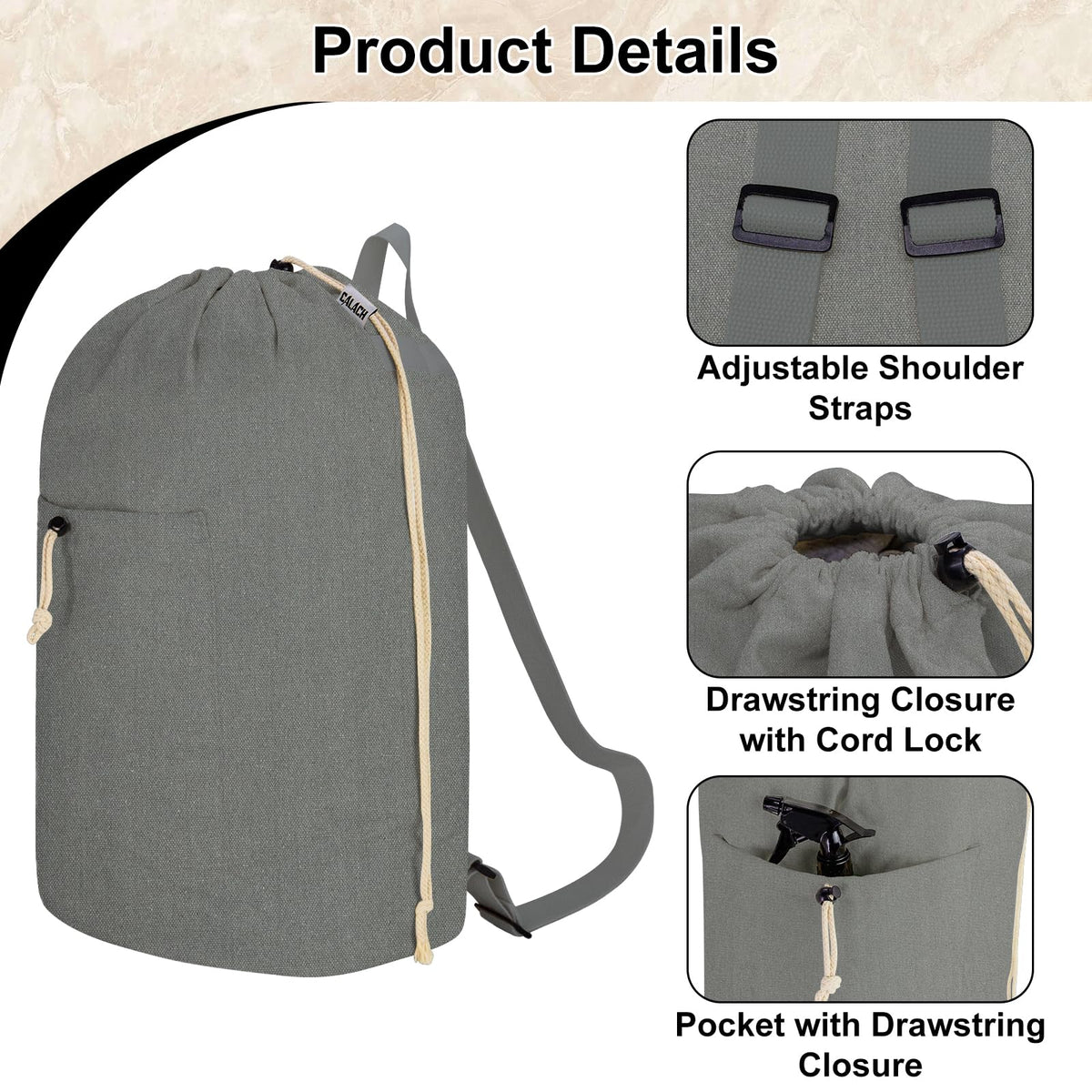 Laundry Bag Backpack