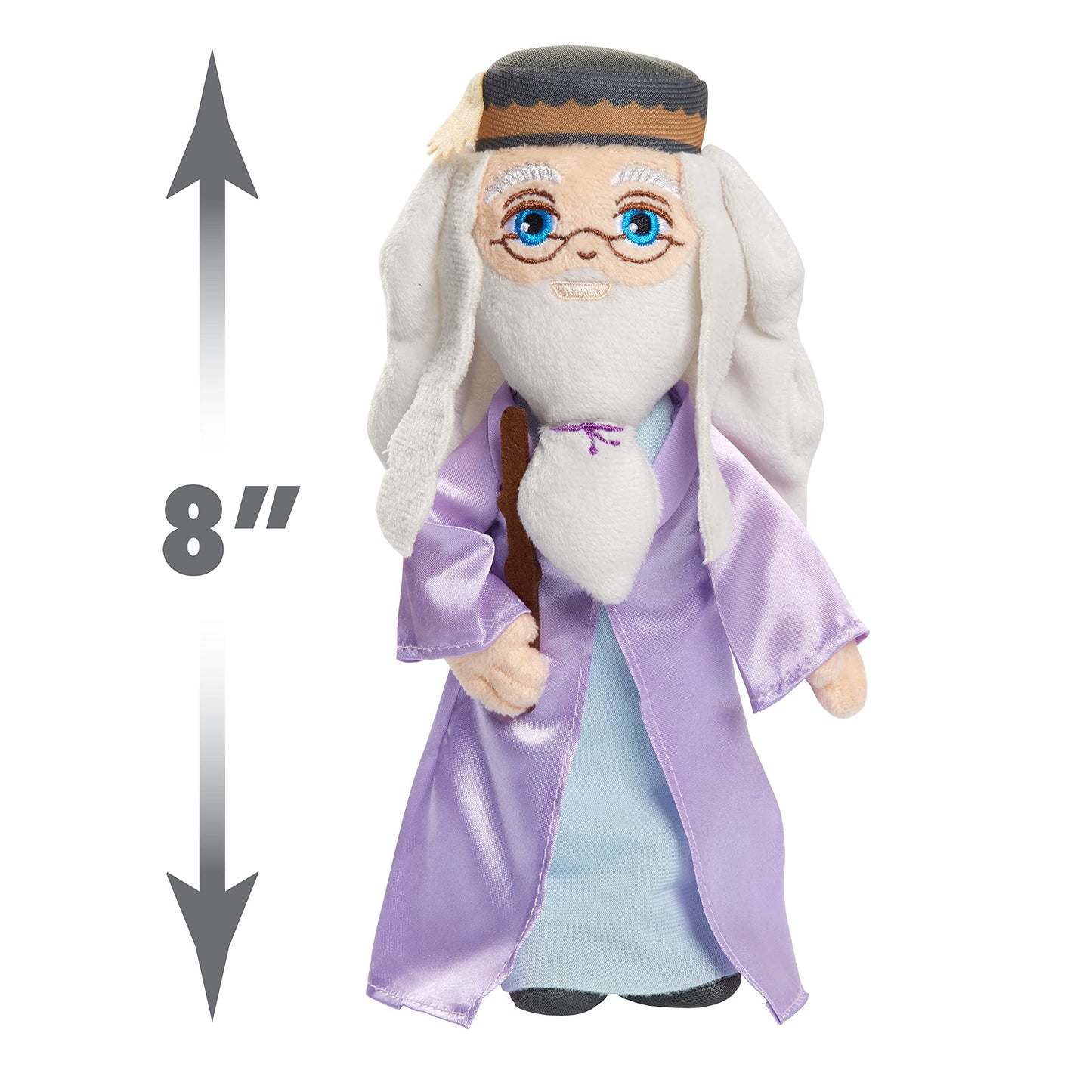 Harry Potter™ 8-Inch Spell Casting Wizards Professor Albus Dumbledore™Small Plushie with Sound Effects