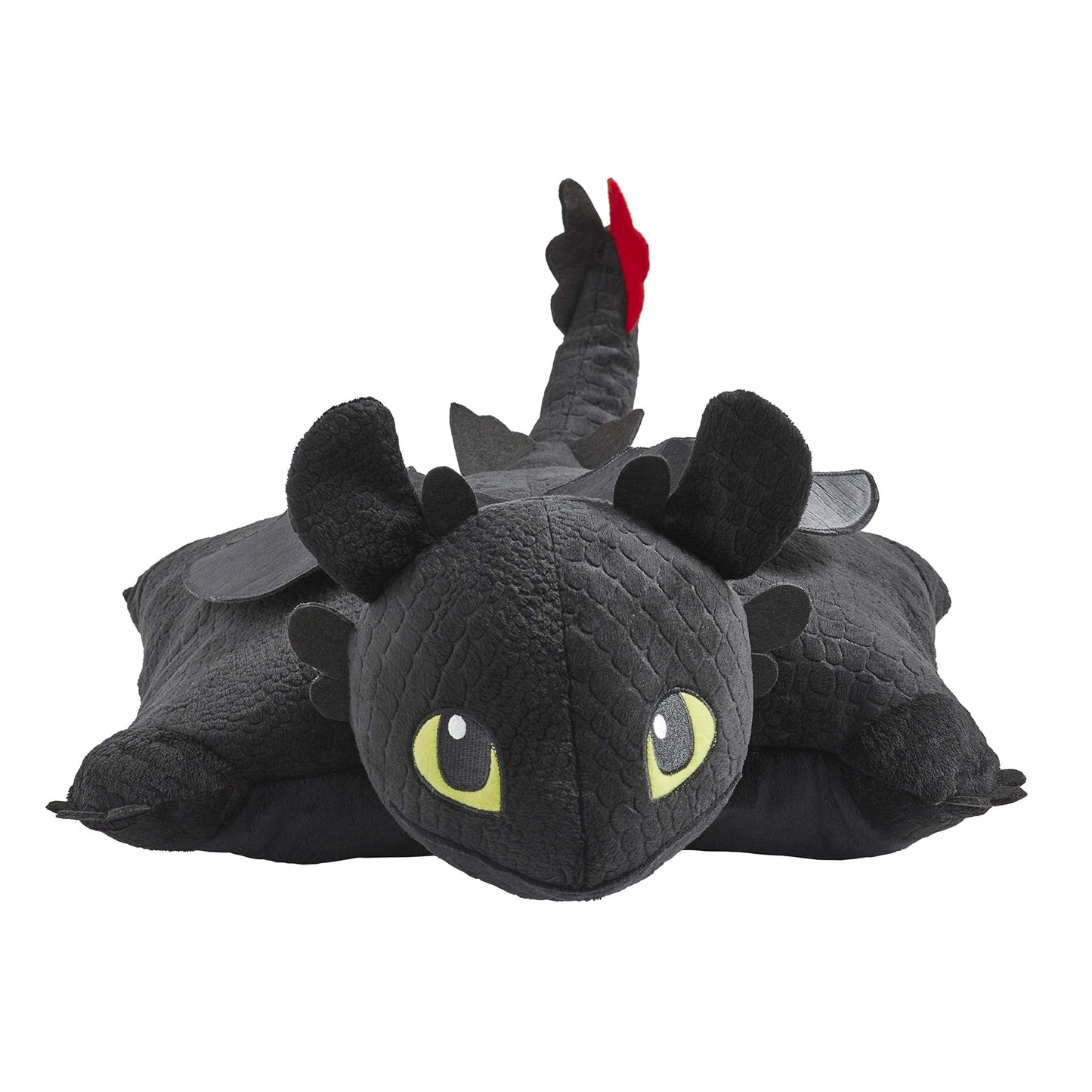Pillow Pets 16 inch How to Train Your Dragon Toothless Stuffed Animal, NBCUniversal Plush Toy Gift for Kids