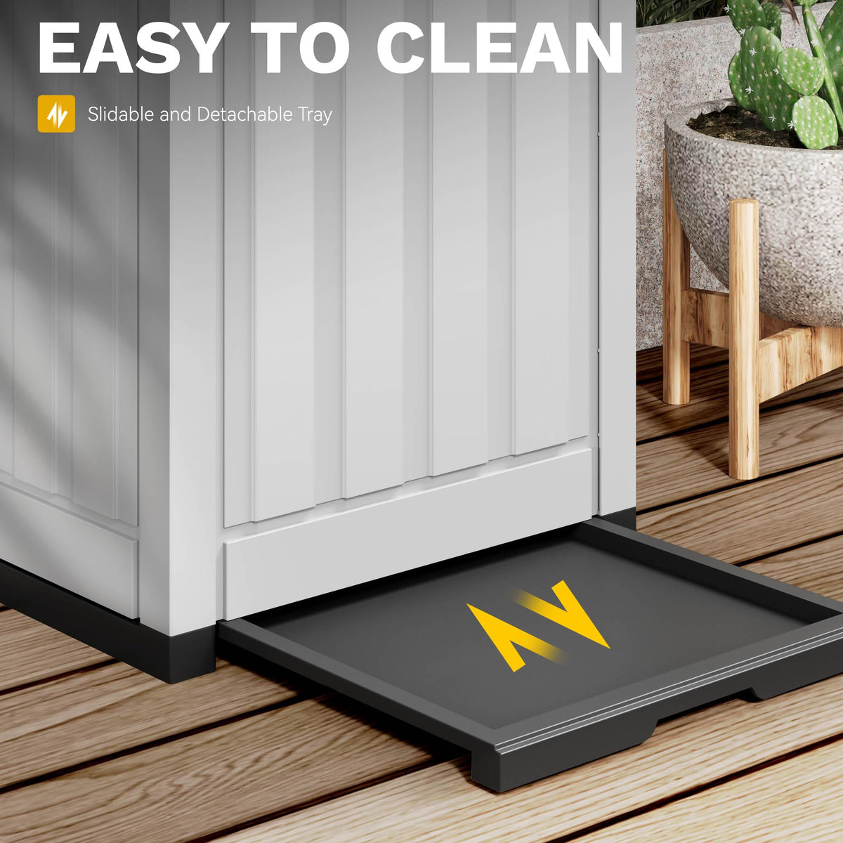 36 Gallon Outdoor Trash Can