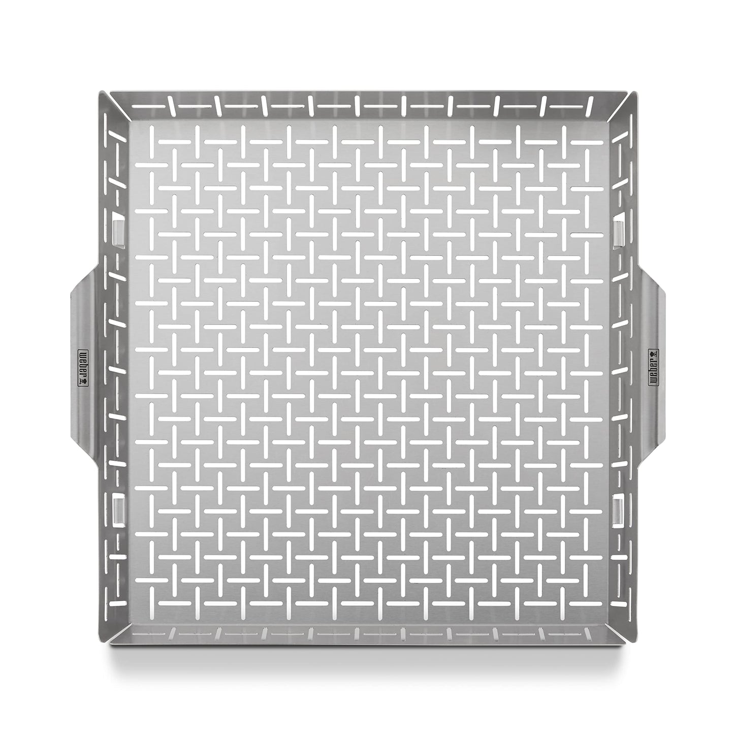 Weber Crafted Roasting Basket – Stainless‑Steel Grill Basket for Even Roasting of Small & Delicate Foods, Designed for Weber Crafted Outdoor Kitchen System