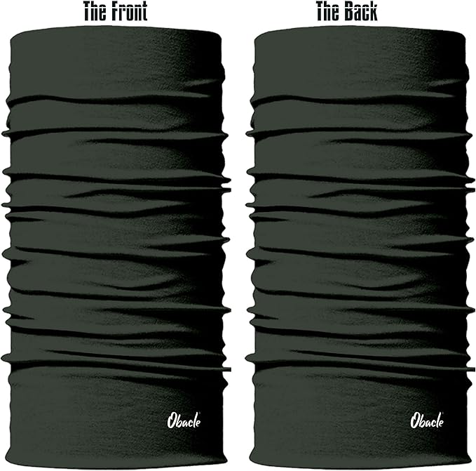 Obacle Neck Gaiter Face Mask Bandana for Dust Wind Sun Protection for Men Women