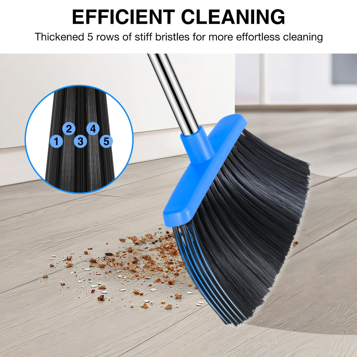 Broom and Dustpan Set (3 Count)