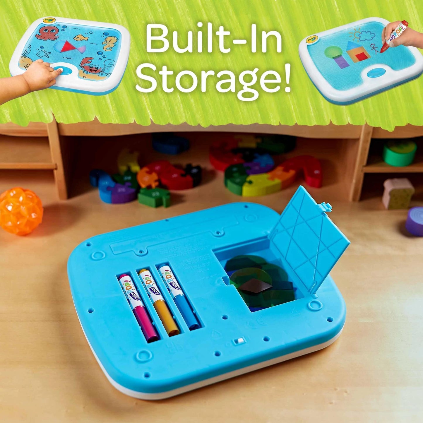 Crayola Light Up Activity Board, Sensory Toy for Toddlers & Kids, Light Box, Light Up Coloring Board, Educational Toy, Gift for Toddlers, Ages 1+