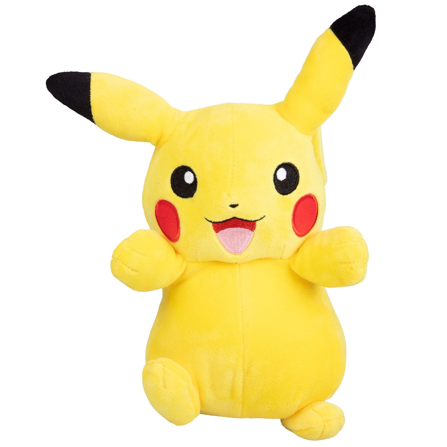 Pokemon Plush Pikachu, 8" Officialy Licensed by Wicked Cool Toys
