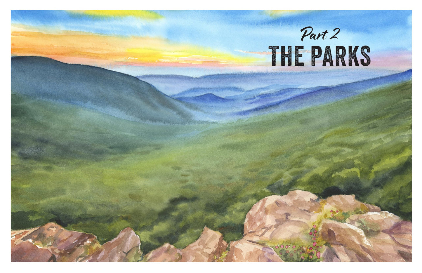 Paint the National Parks: A Watercolor Journey - Includes traceable templates and video tutorials