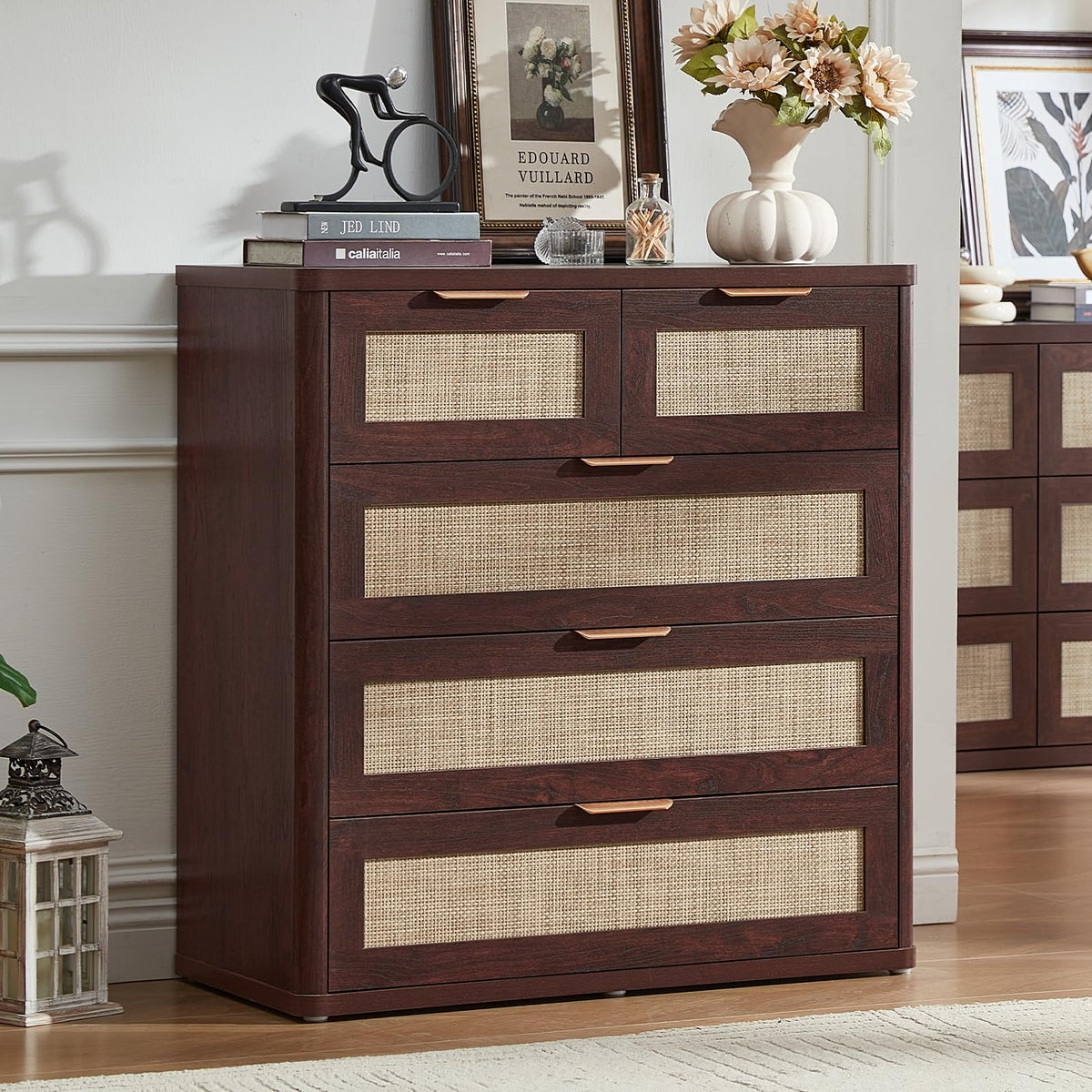 Rattan Dresser for Bedroom