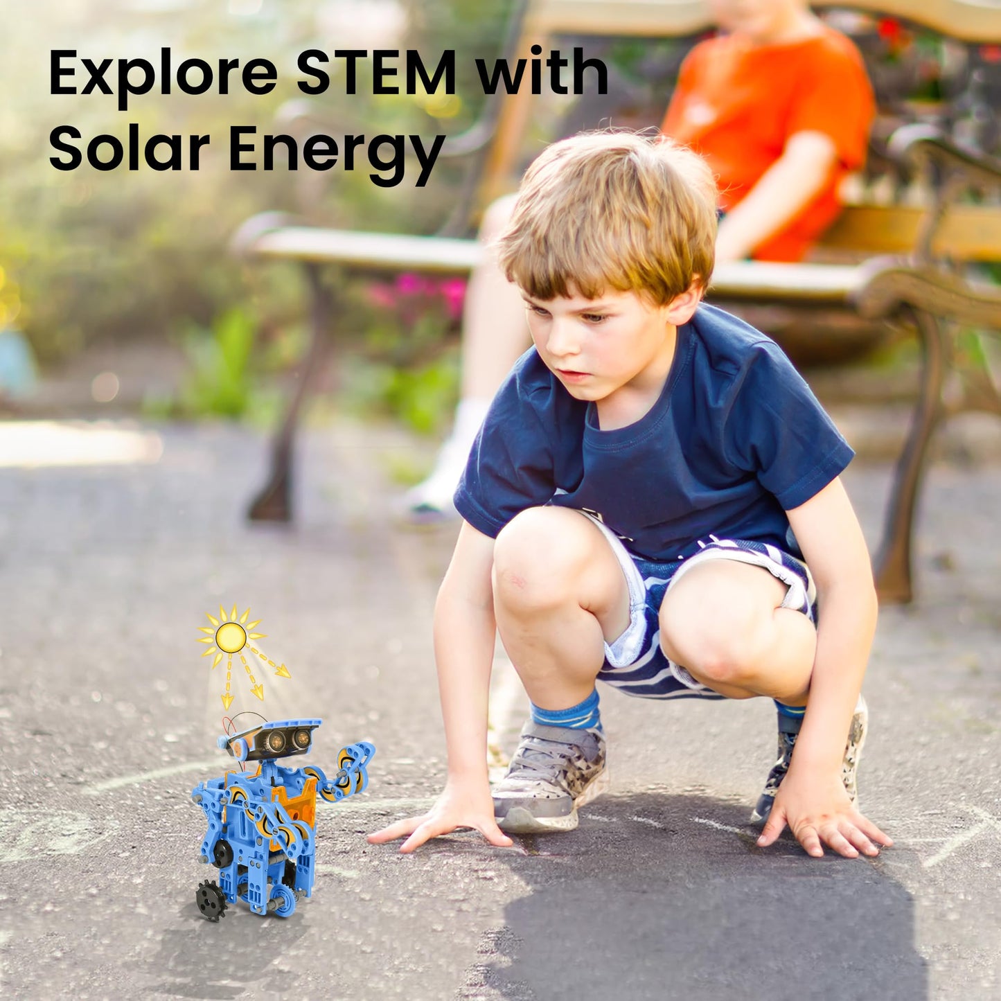 Sillbird Solar Building Robot Kit STEM Gift for Boys Aged 8-13, DIY Science Educational Toys for Kids Teens Birthday, 12-in-1 Solar or Battery Powered Robotic Set with 196 Pieces
