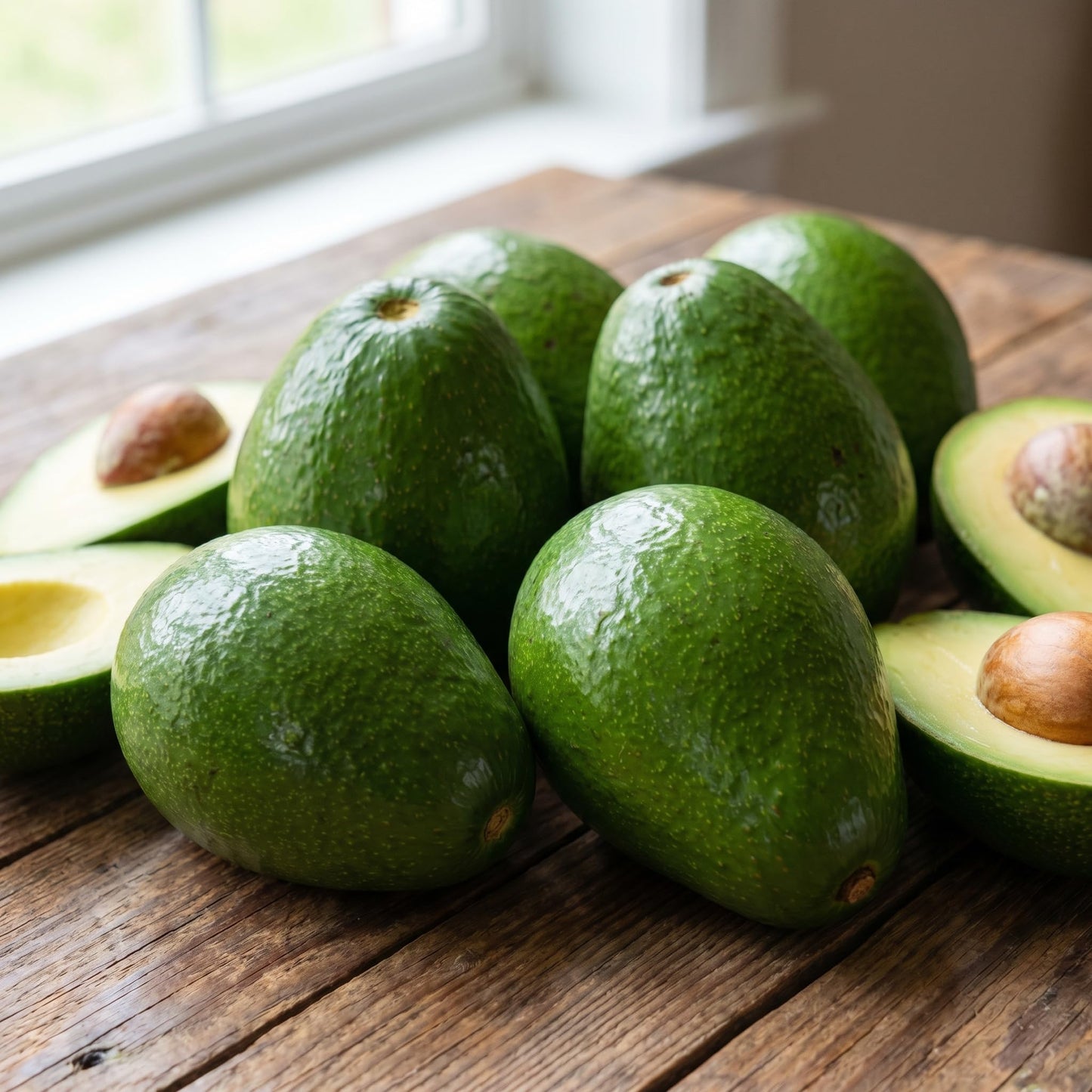 Avocado Tree Live 1-2 Ft Tall in 3 Gallon Pot, Grafted Avocado Tree for Outdoor Garden or Patio Planting, High Yield, Ready to Bear Fruits, No CA (Smooth Green Avocado)