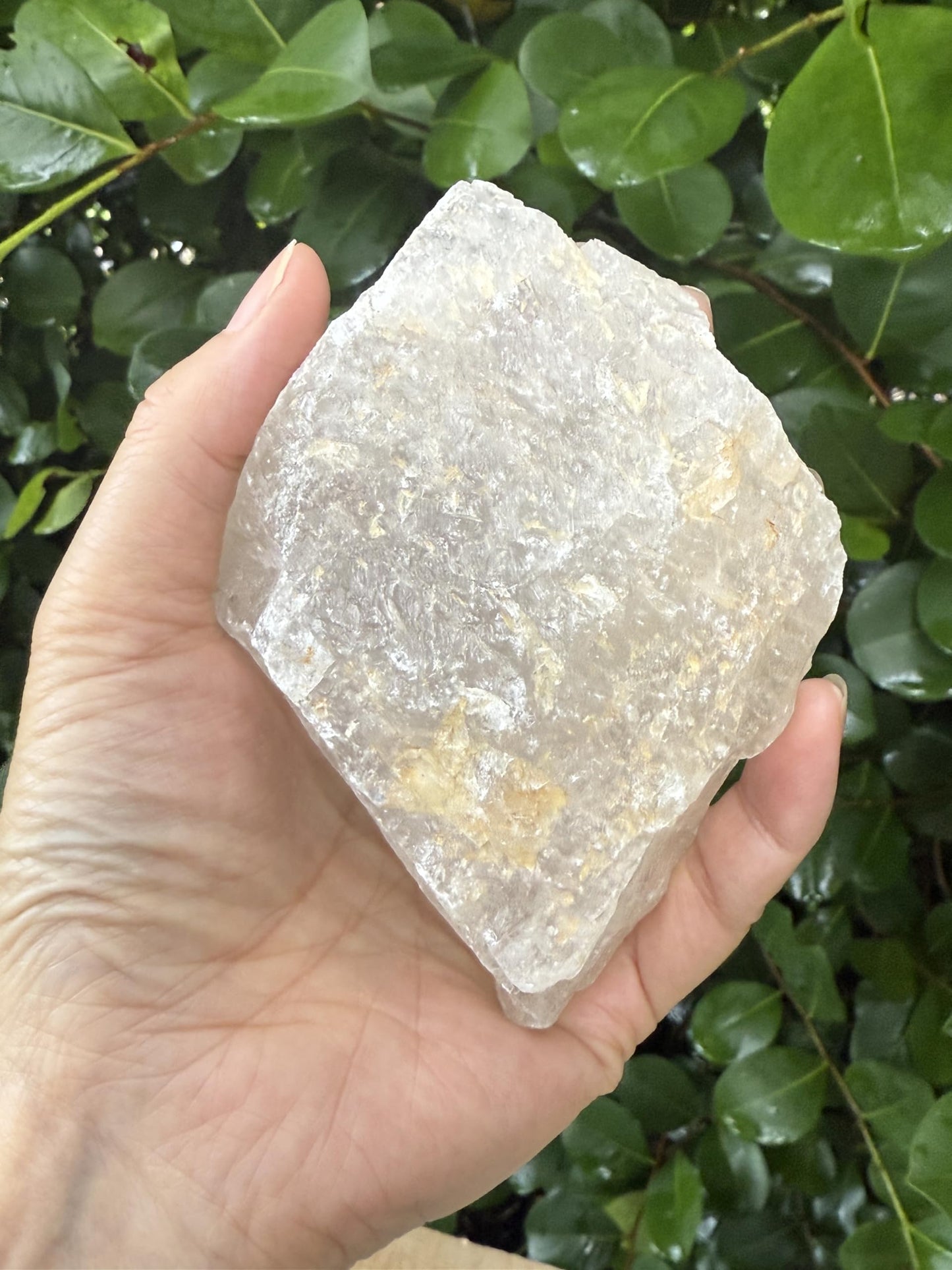 GAF TREASURES XL Raw Clear Quartz, 3-4" Natural Rough Clear Quartz, Clear Quartz Rough, Clear Quartz Healing Rough Crystal (Clear Quartz, 0.5-1 lb)