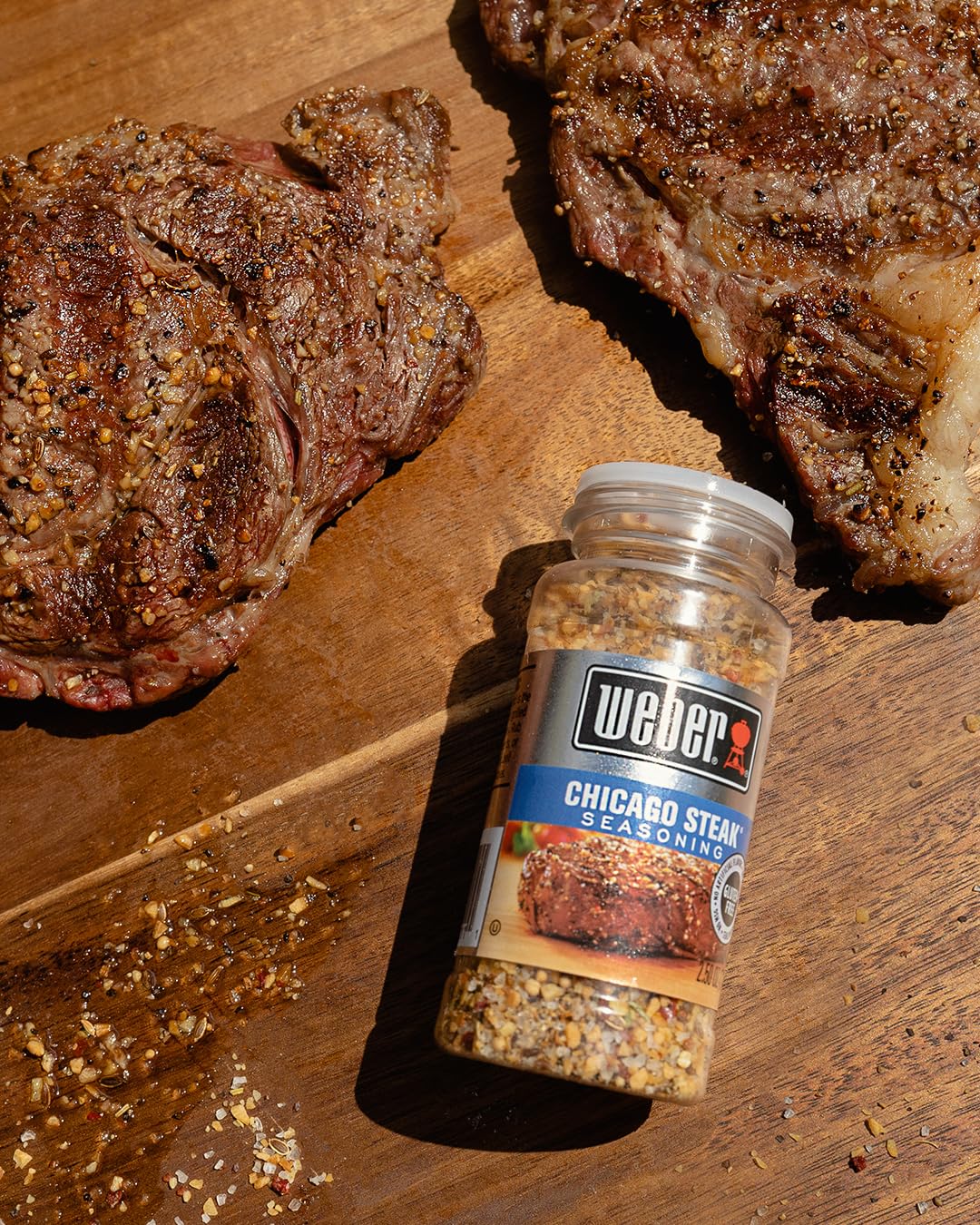 Weber Ultimate Grilling Spice Set with Roasted Garlic & Herb, Kick'n Chicken, Gourmet Burger, and Chicago Steak Seasonings