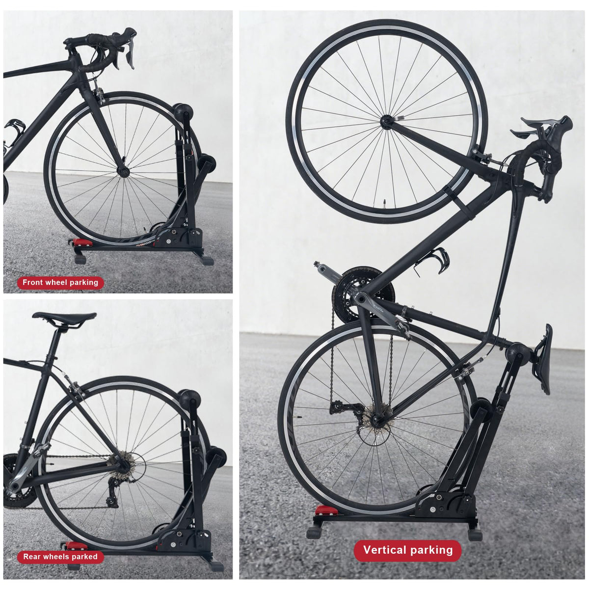 Foldable Vertical & Horizontal Bike Rack