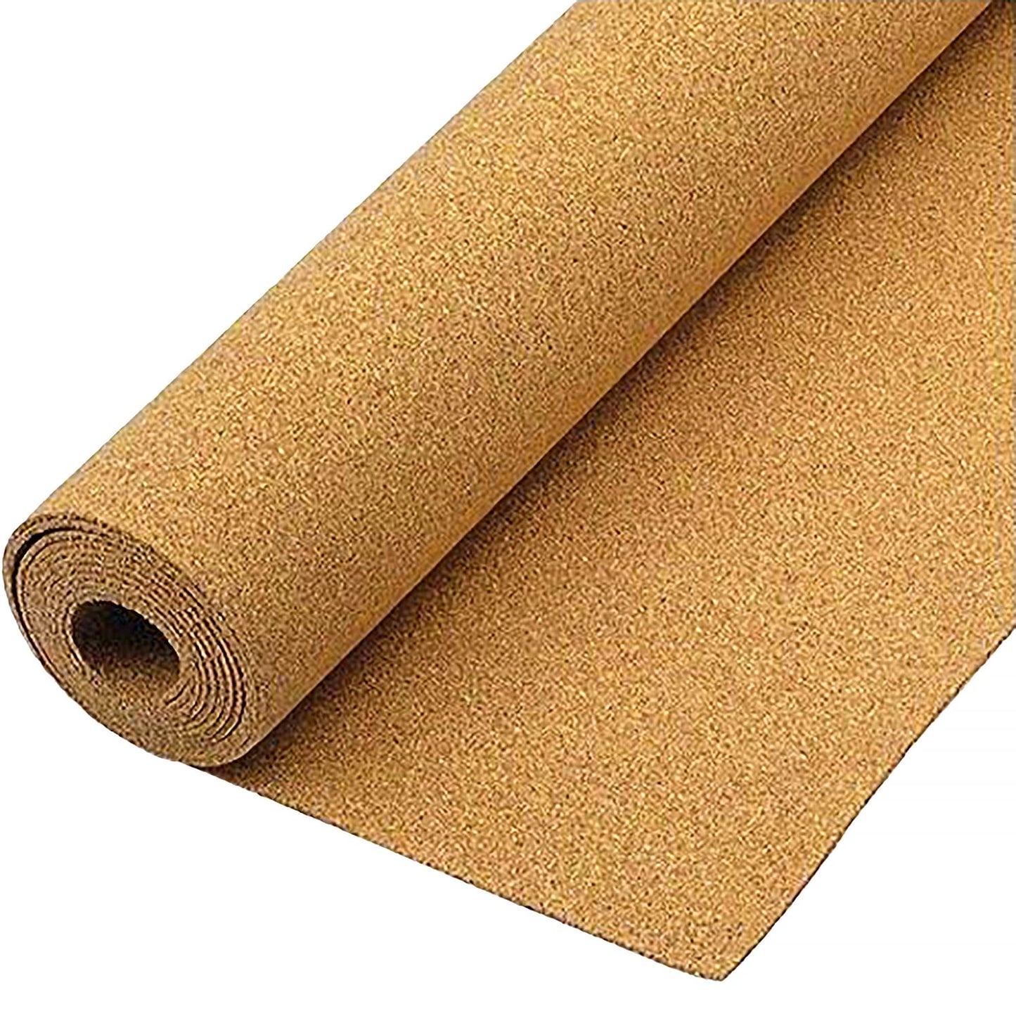 Natural Cork Board Textured Vinyl Wrap Underlayer Shelf Sheet Roll Drawer Liner (17.8" x 6.5ft)
