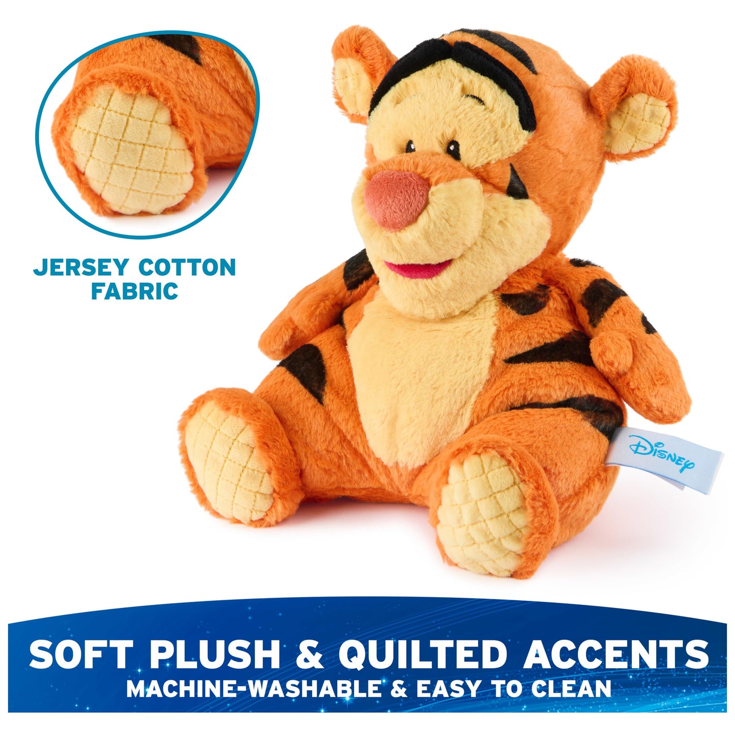 GUND Disney Official Tigger Oh So Snuggly Plush, Winnie the Pooh, Tigger Tiger Stuffed Animal for Ages 1 and Up, Orange, 12.5”