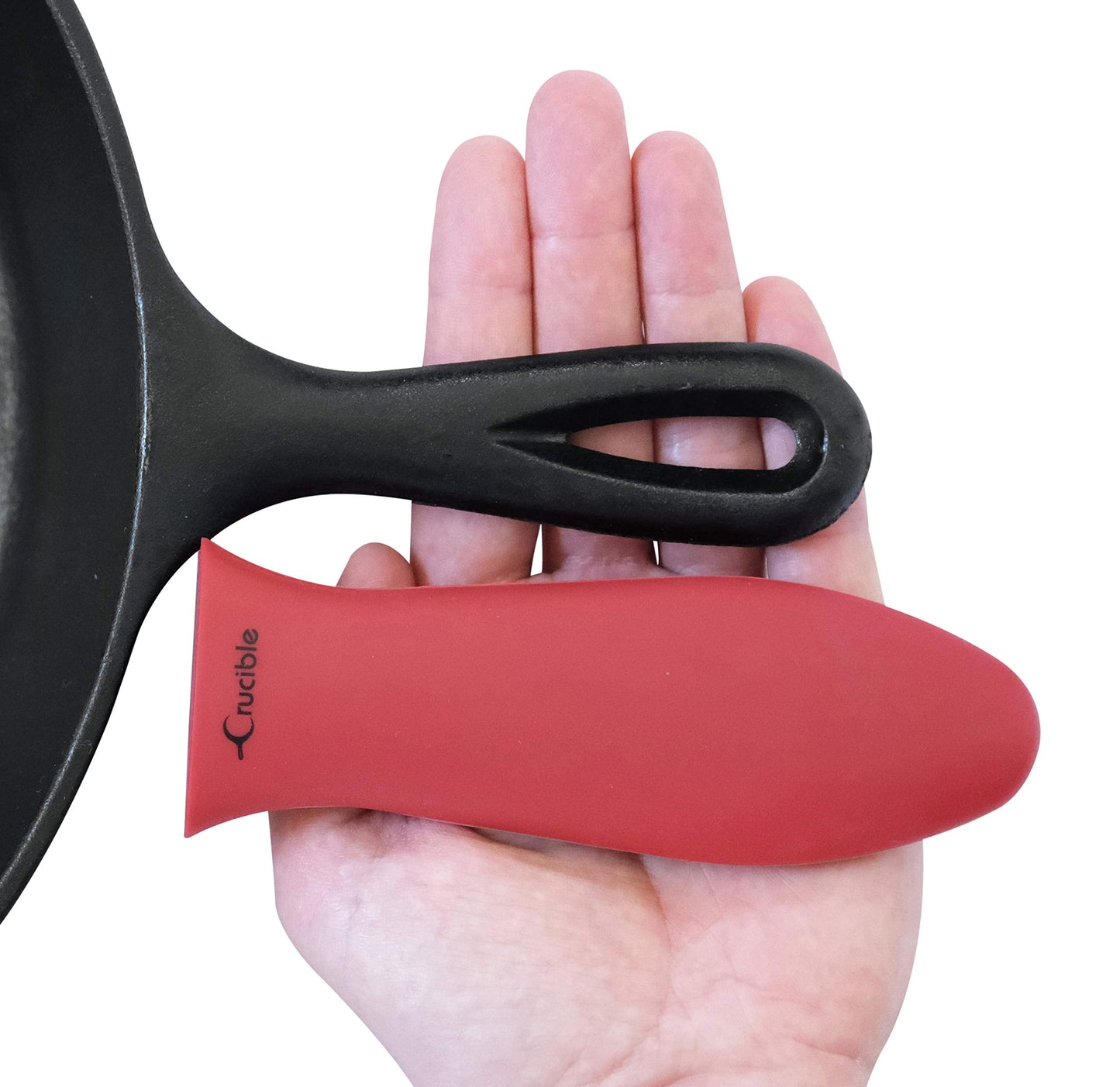 Silicone Hot Handle Holders, Potholders (7-Pack Mix Red) for Cast Iron Skillets, Pans, Frying Pans & Griddles, Metal and Aluminum Cookware Handles - Sleeve Grip, Handle Cover