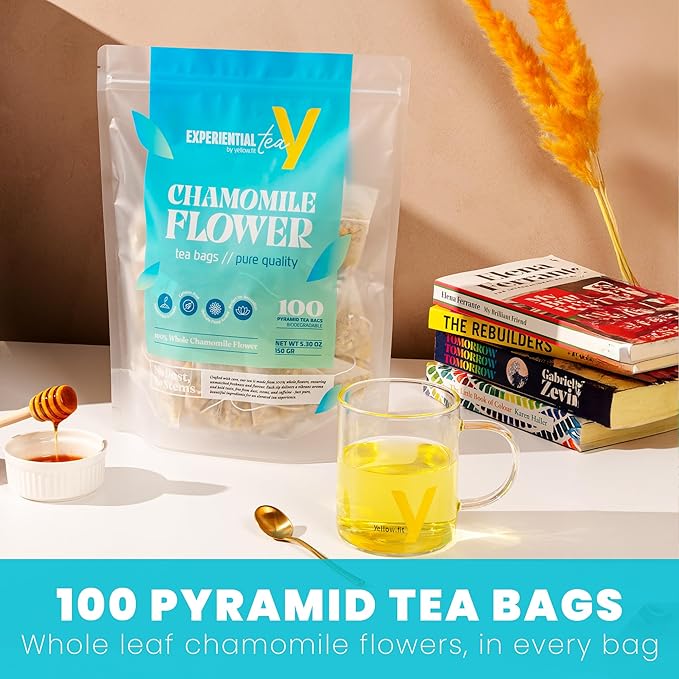 Chamomile, Loose Leaf 100 Tea Bags The Finest Blooms from Croatia