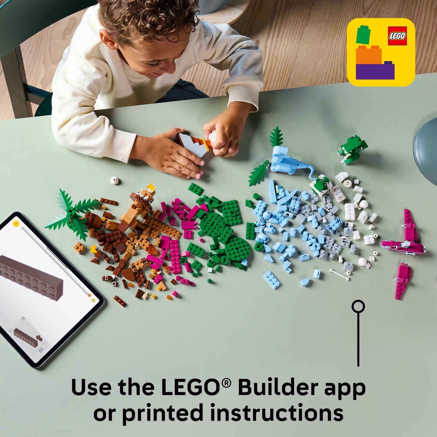 LEGO Classic Creative Dinosaurs Toy - Building Blocks for Kids, Boys and Girls, Ages 5+ - Learning and Educational Toy for Preschool - Gift Idea for Birthdays - 11041