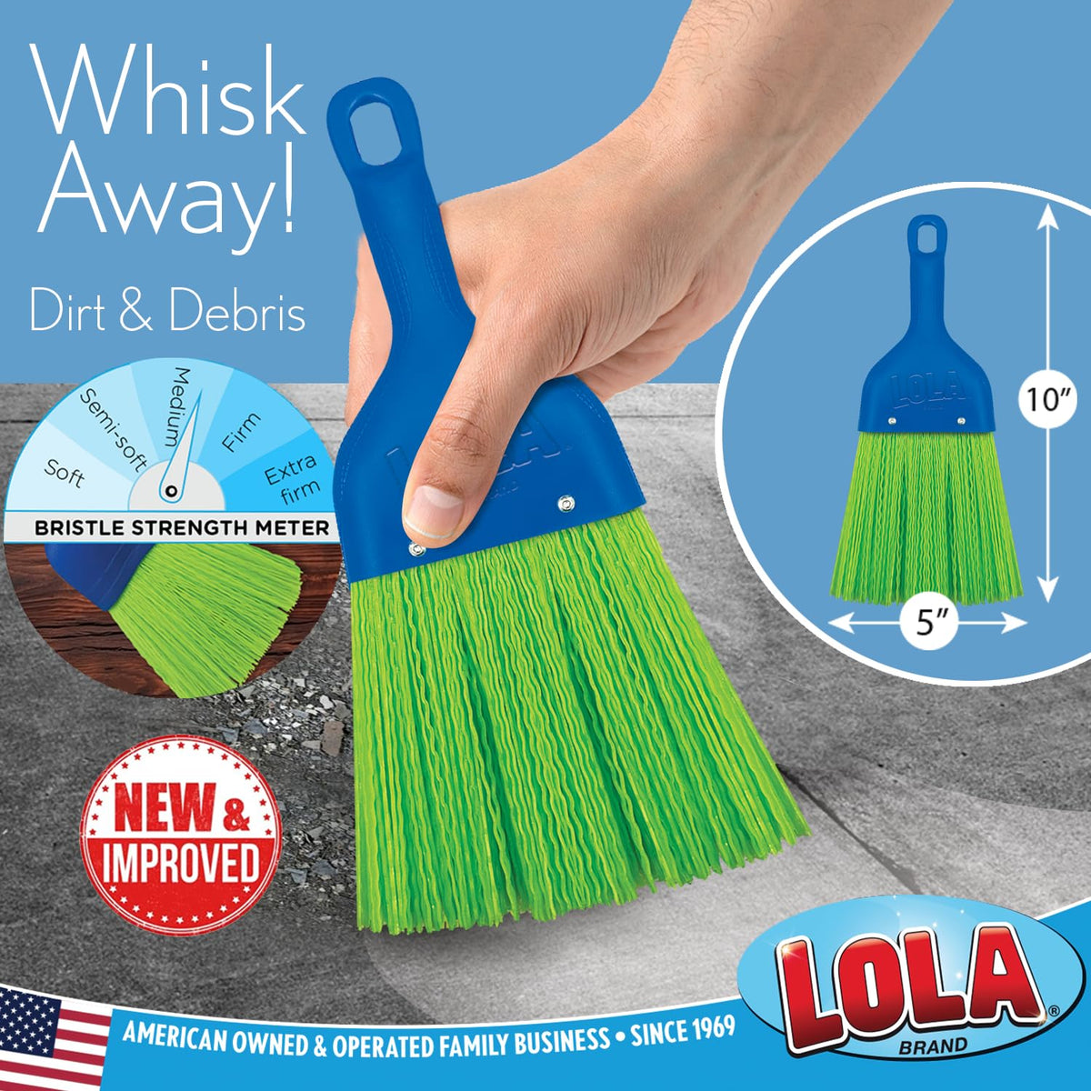 Heavy Duty Whisk Broom (2 Count)