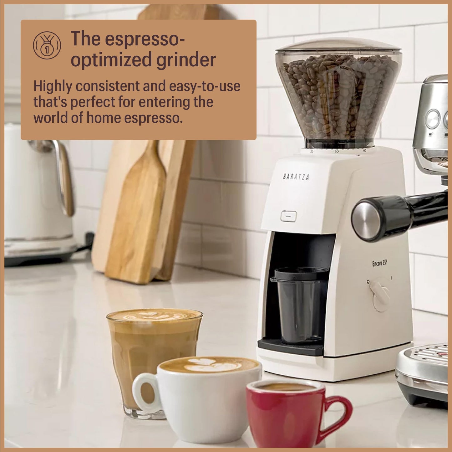 Baratza Encore ESP Coffee Grinder ZCG495BLK, Black