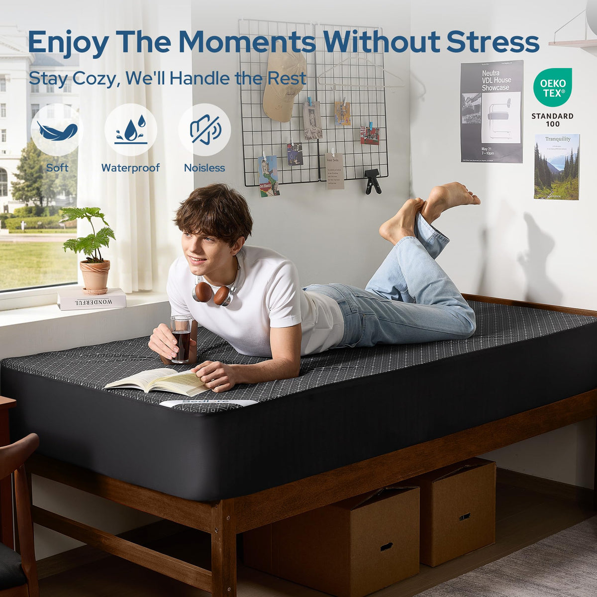 Waterproof Twin XL Mattress Protector
