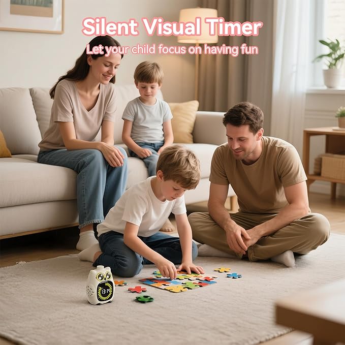 Visual Timer for Kids 99-Minute - Digital Silent Countdown Visual Timer for Classroom, Kitchen, Work, ADHD & Time Management | Back to School Gift