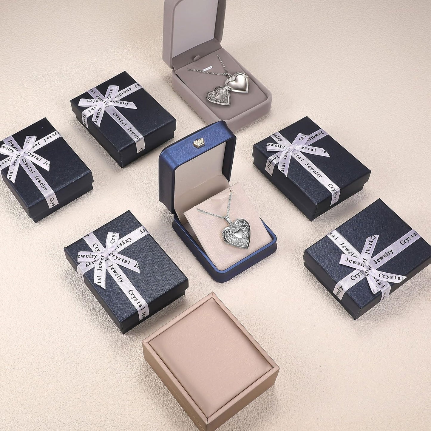 PHOCKSIN Silver Heart Locket Necklace Flower Engraved Personalized Love Heart Necklace that Holds Pictures Customized Gifts Locket Necklaces for Women