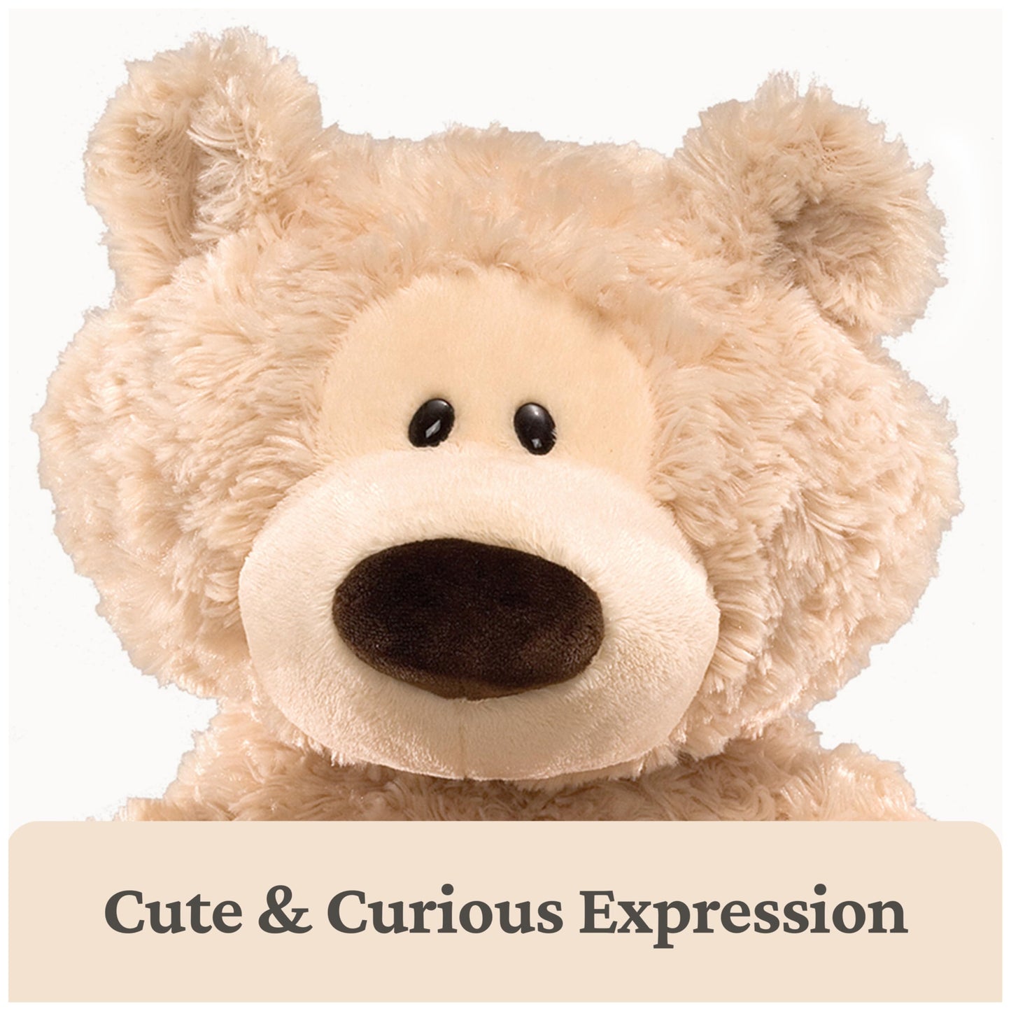 GUND Philbin Classic Teddy Bear, Premium Stuffed Animal for Ages 1 and Up, Beige, 18”