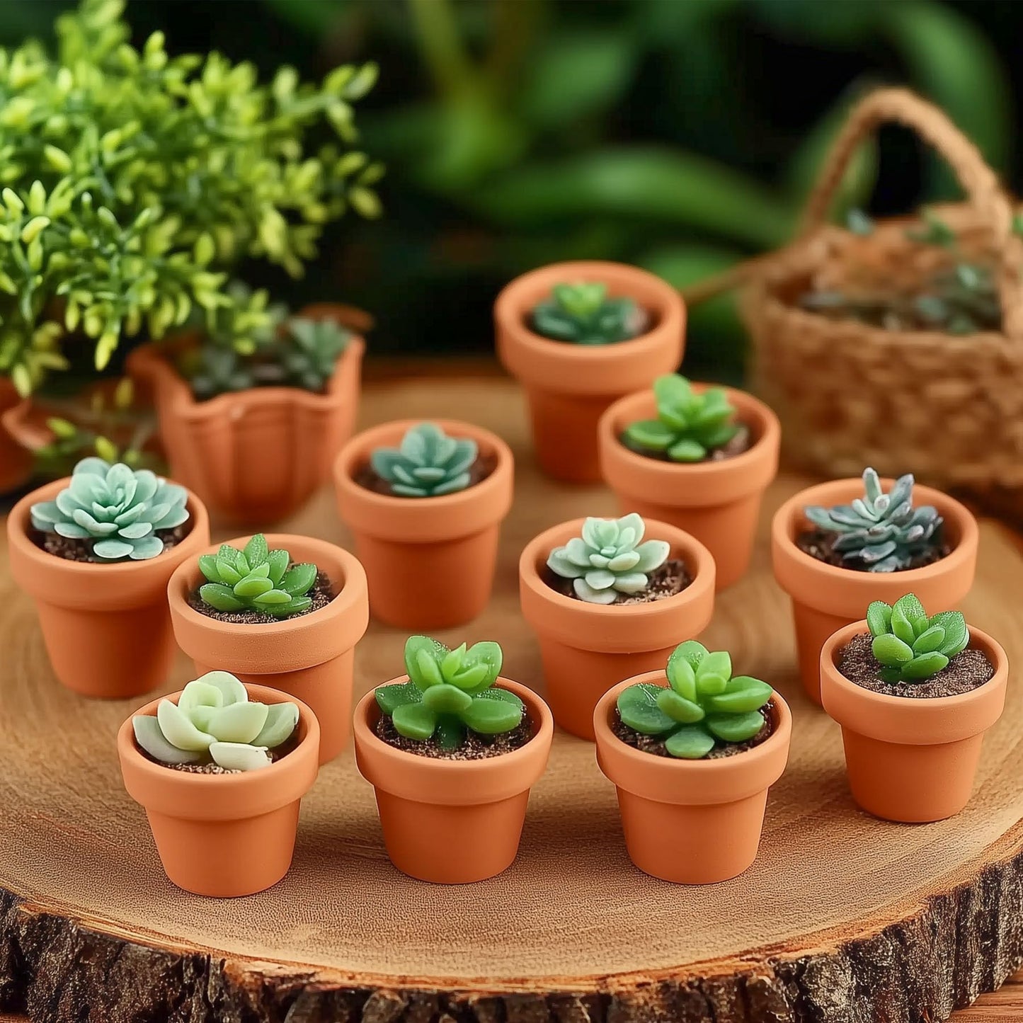 T4U Mini Terracotta Pots (36pcs): 2 Inch Small Clay Pots with Drainage Holes, Ideal for Succulent Cactus Plants, DIY Crafts, Home Decor