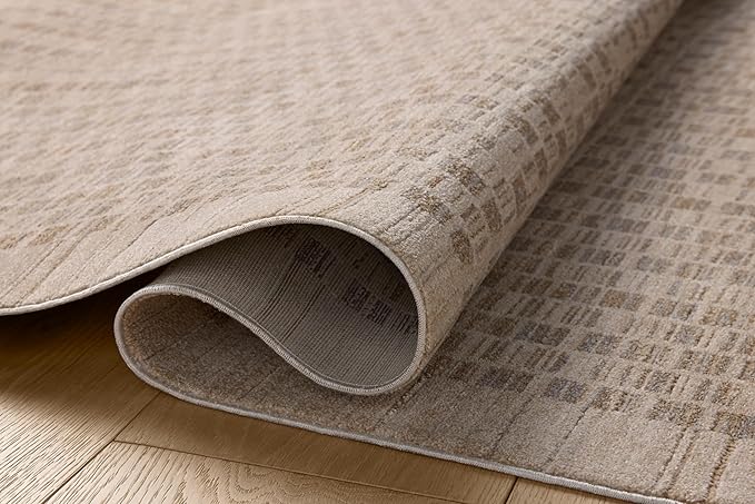 Loloi Amber Lewis Cali Collection CIL-02 Natural/Slate 7'-10" x 10', .25" Pile Height, Area Rug