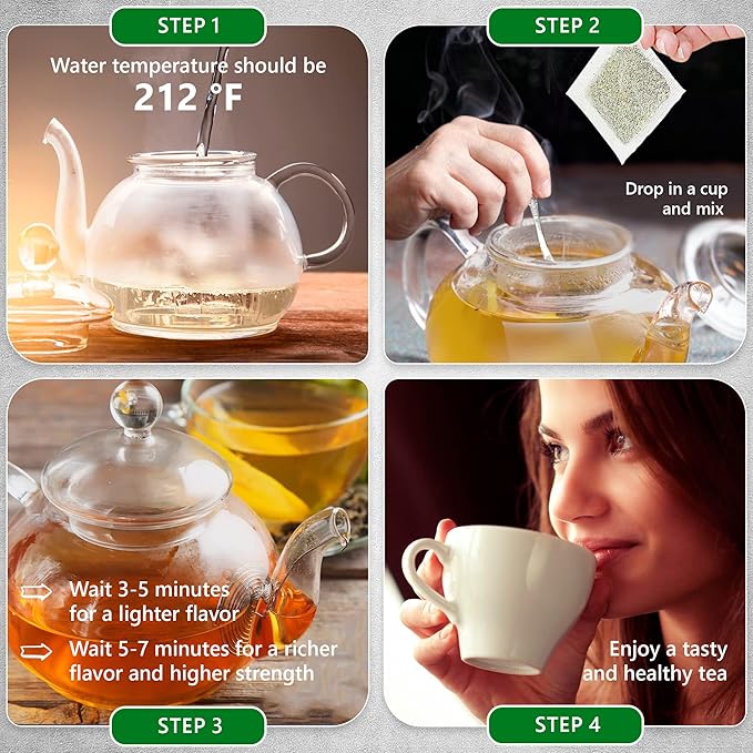 TeaDreamTea Lemongrass Tea Bags - Supports Healthy Digestion - Premium Quality Herbal Tea - Caffeine Free Tea - Enjoy It Hot Or Cold Bulk Tea Bags